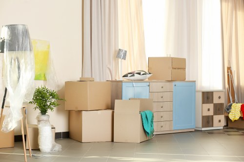 Secure document storage facility in Sevenkings with organized archive boxes