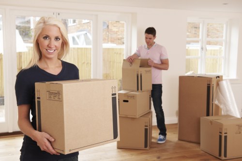 Small removals van handling local move in Sevenkings
