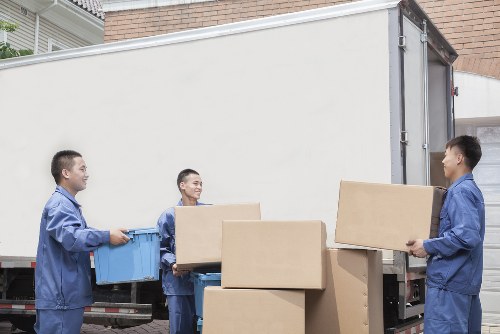 Professional mover carrying items during small removals in Sevenkings