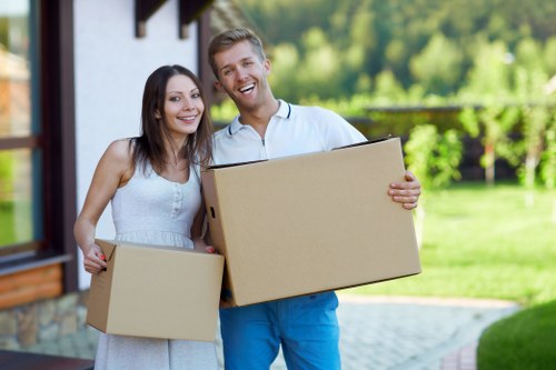 Family home decluttering with mobile storage in Sevenkings